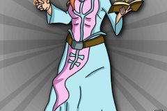 Female Sorcerer - Character Class for the HYOOTRD RPG