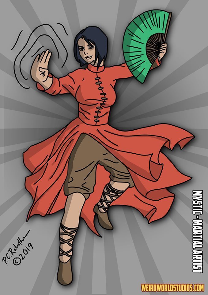 Female Martial Artist - Character Class for the HYOOTRD RPG