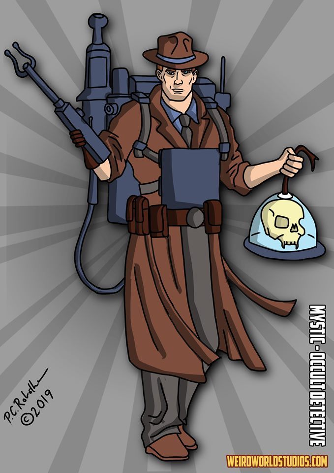 Male Occult Investigator - Character Class for the HYOOTRD RPG