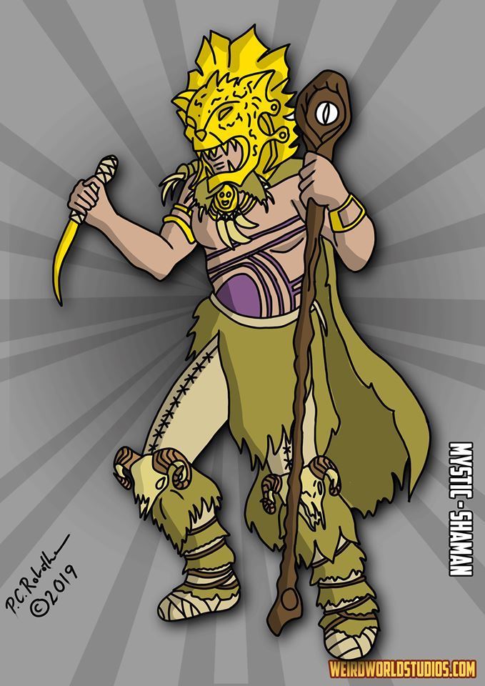 Male Shaman - Character Class for the HYOOTRD RPG