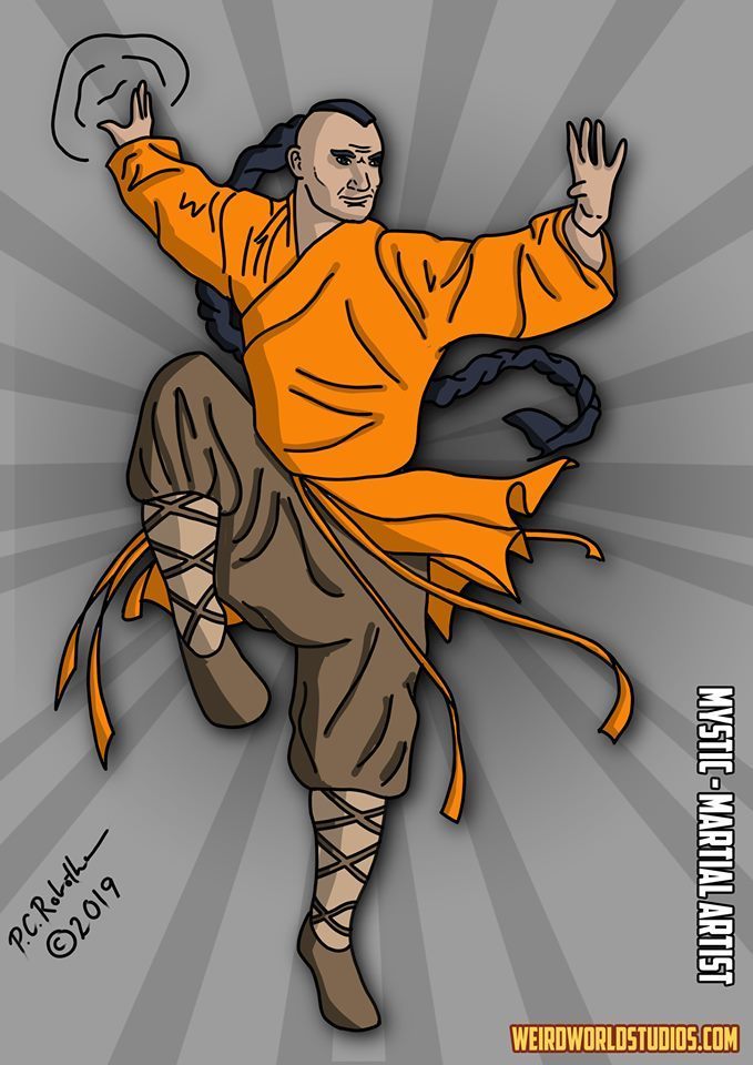 Male Martial Artist - Character Class for the HYOOTRD RPG