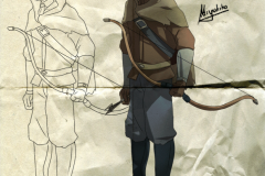 Gustave, the Hunter, from "Rapunzel for Schools"