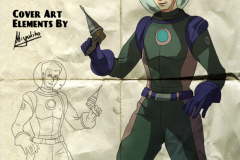 Sketches and art elements by Miyukiko of Jeff Chase for our Host Your Own Old Time Radio Drama.